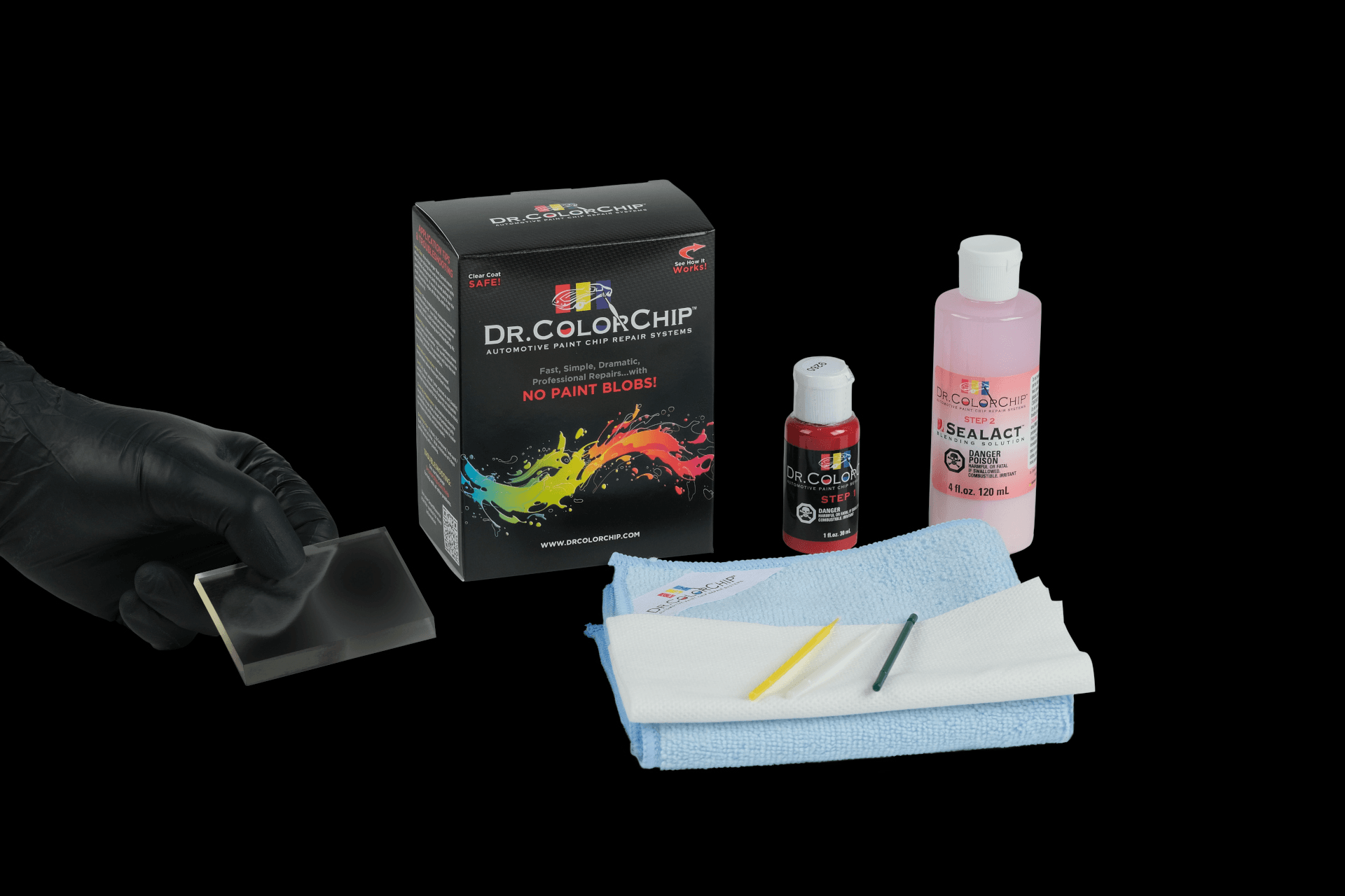 Dr. ColorChip Road Rash Squirt-n-Squeegee Kit